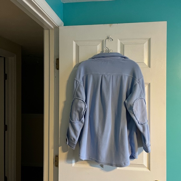 Zenana Oversized Fleece Shacket - Picture 2 of 5